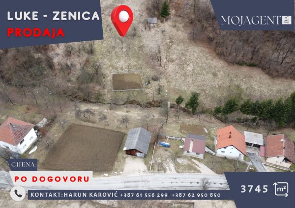 Prodaja – Zemljište – Luke – Zenica