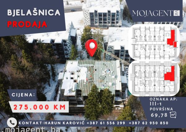 III-1 Apartman na Bjelašnici