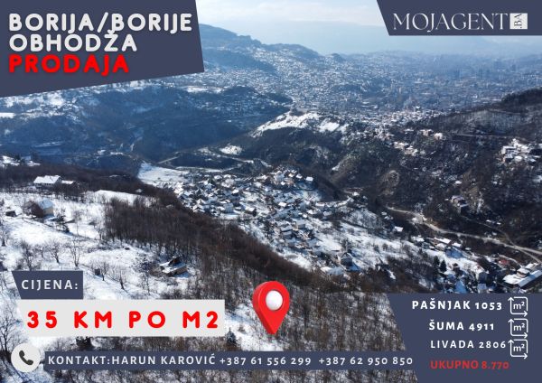 Zemljište – Borija – Borije – Obhodža – Stari Grad