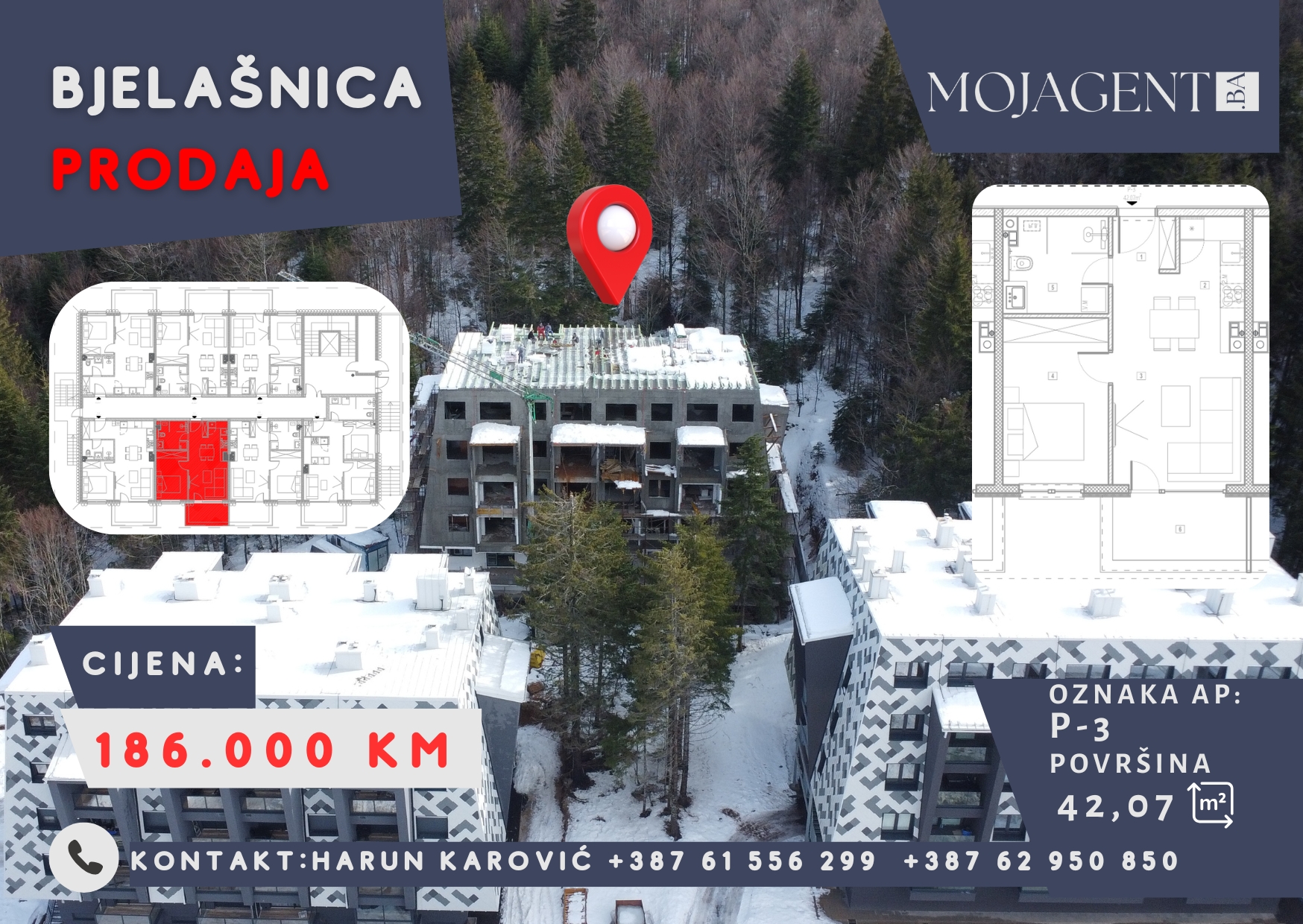 P-3 Apartman na Bjelašnici