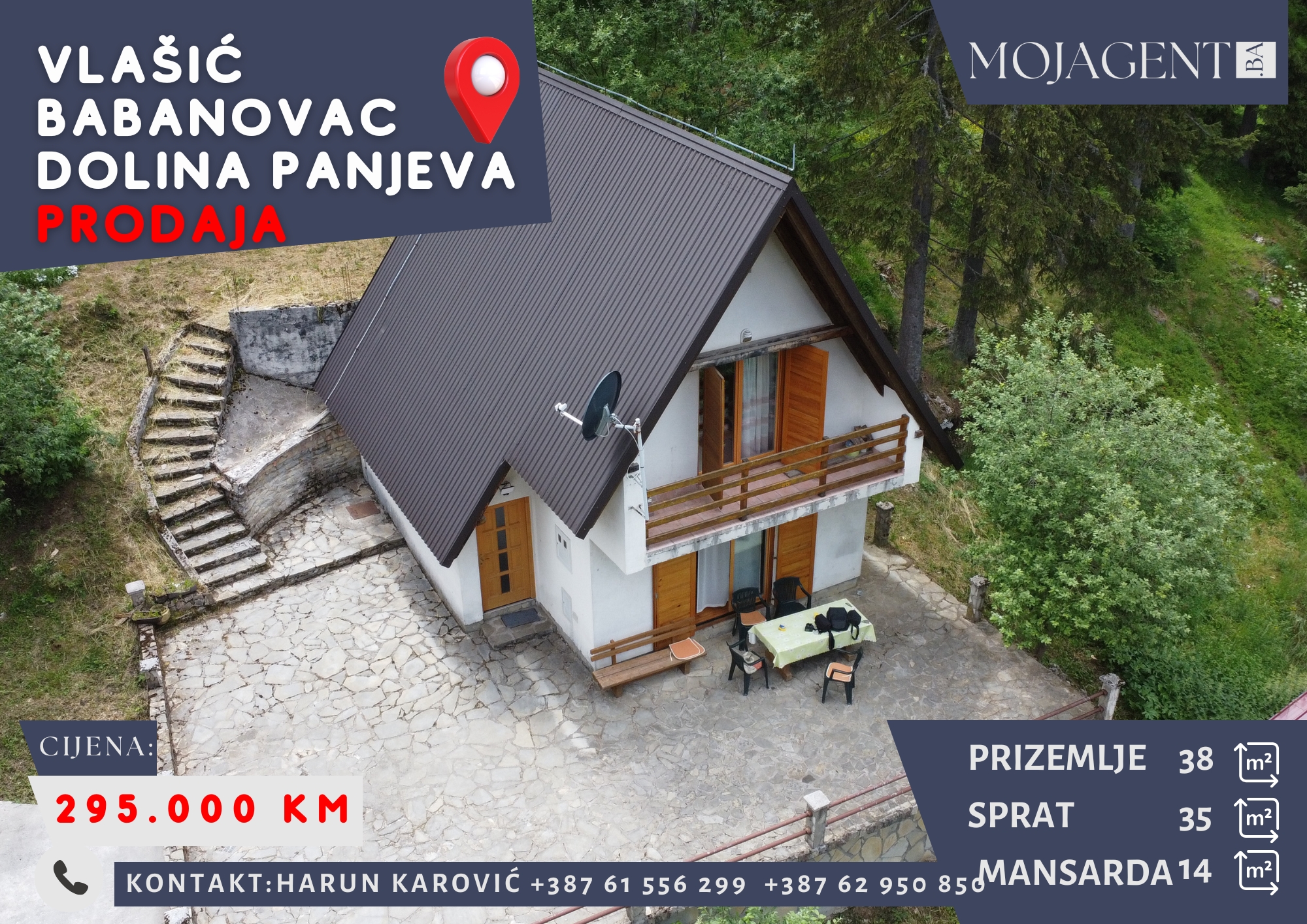 Vikendica u samom srcu Babanovca-Dolina Panjeva-Vlasic