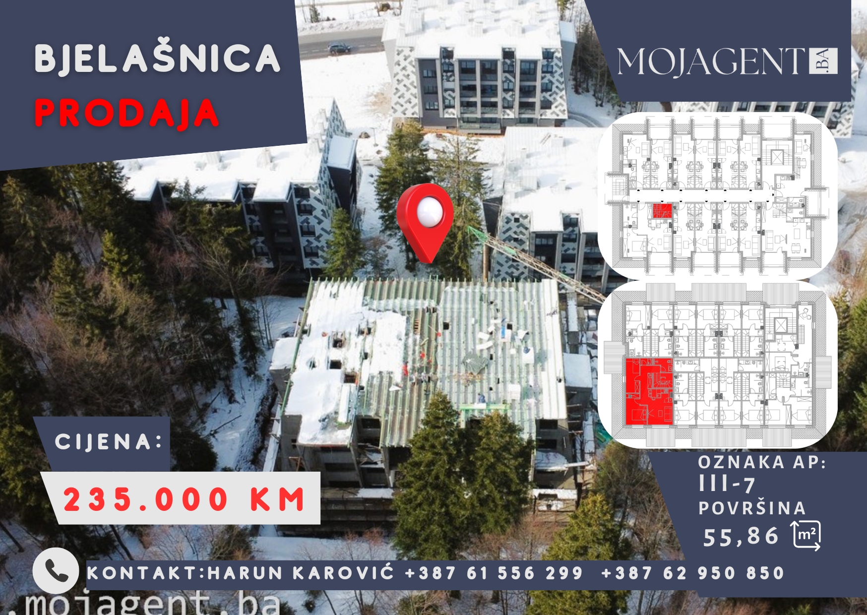 III-7 Apartman na Bjelašnici