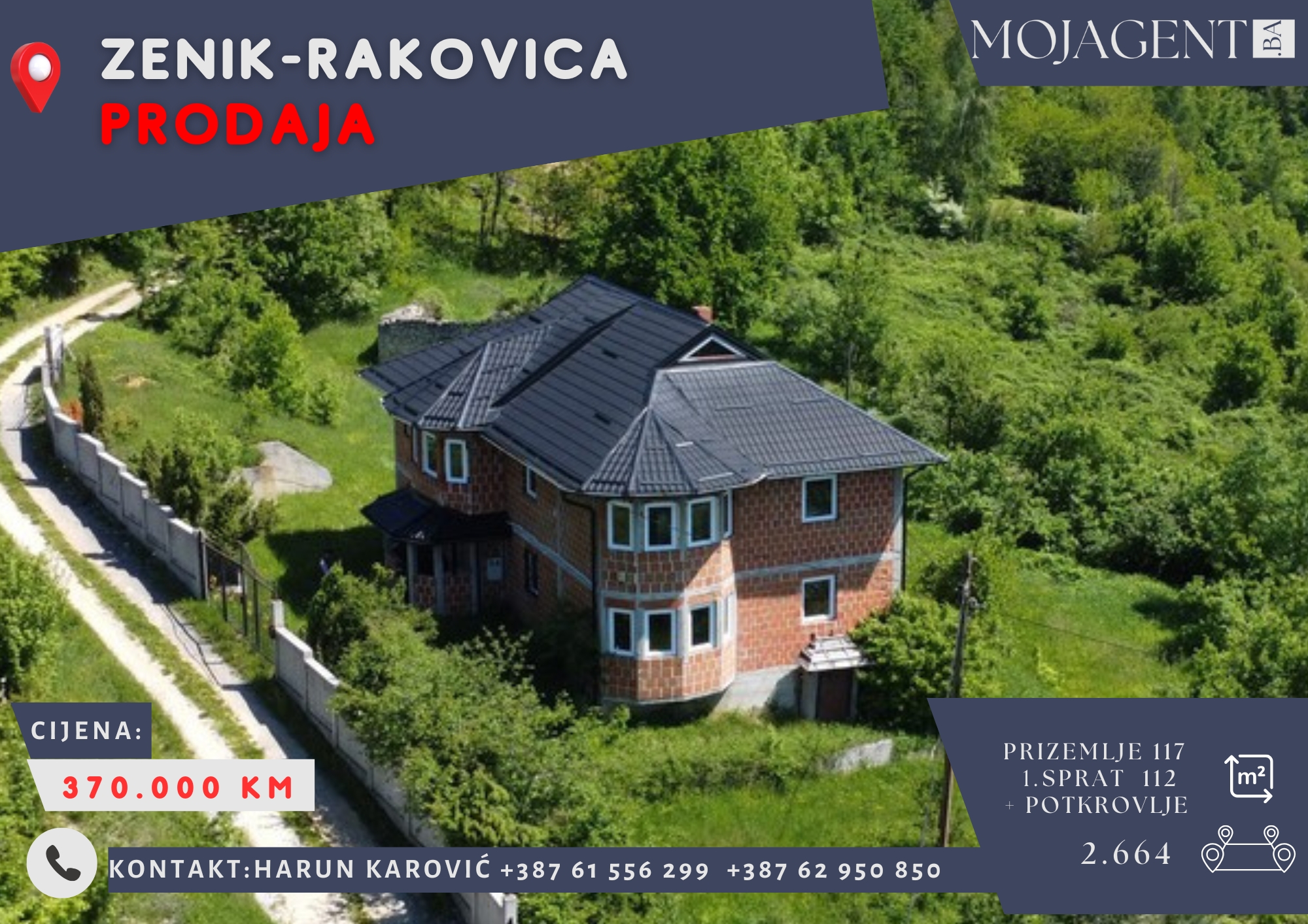 KUĆA I OKUĆNICA - ZENIK - RAKOVICA