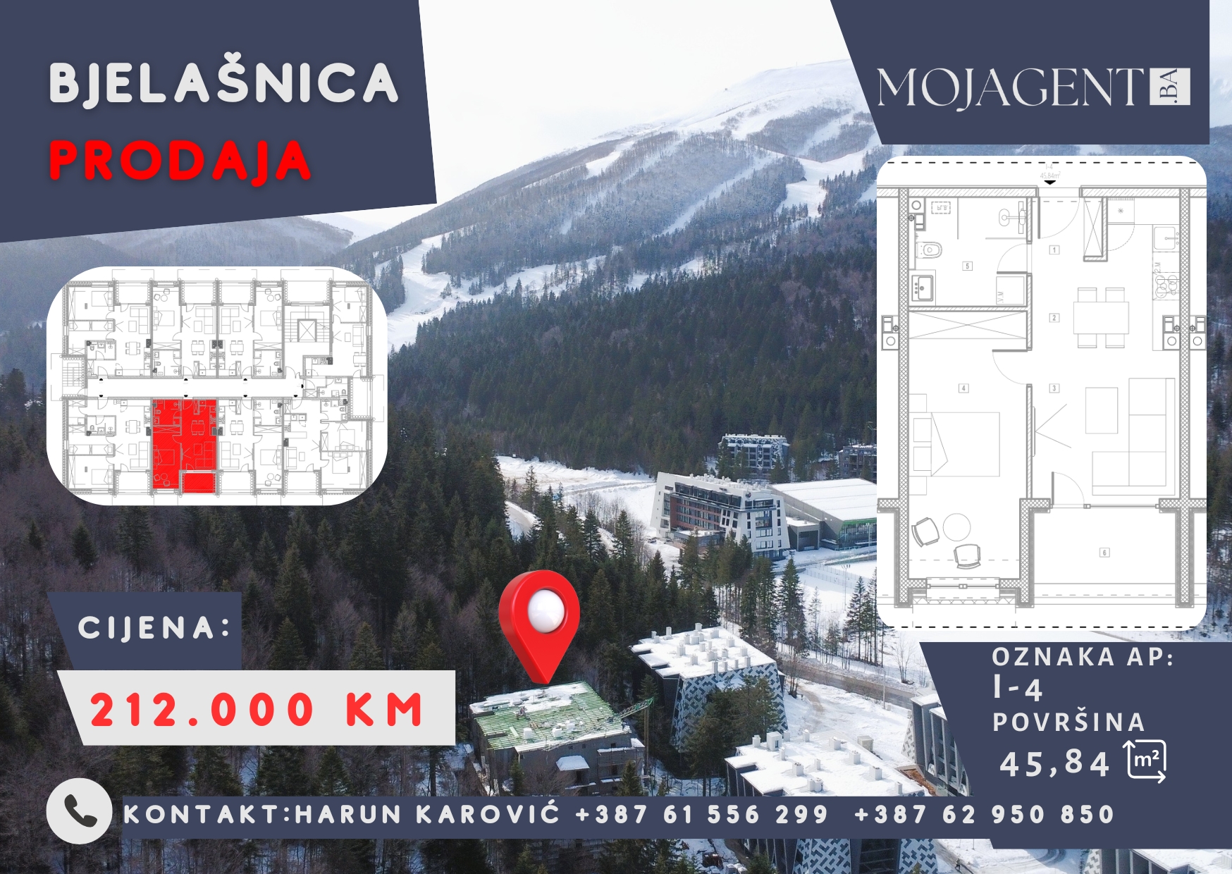 I-4 Apartman na Bjelašnici