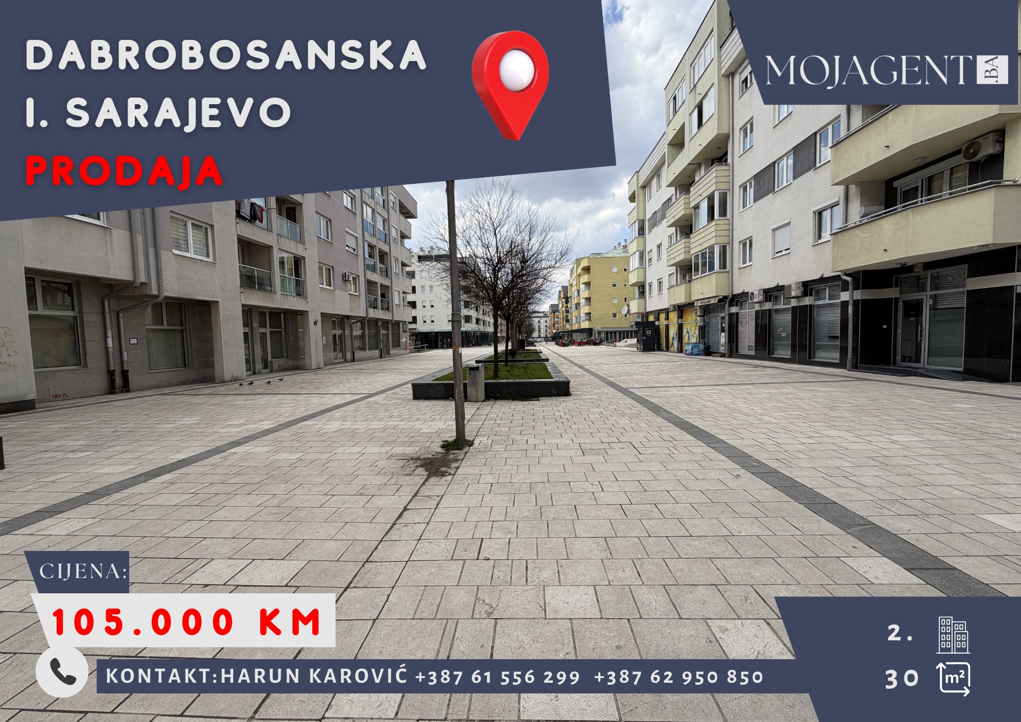 Garsonjera – Dabrobosanska – Dobrinja – Istočno Sarajevo