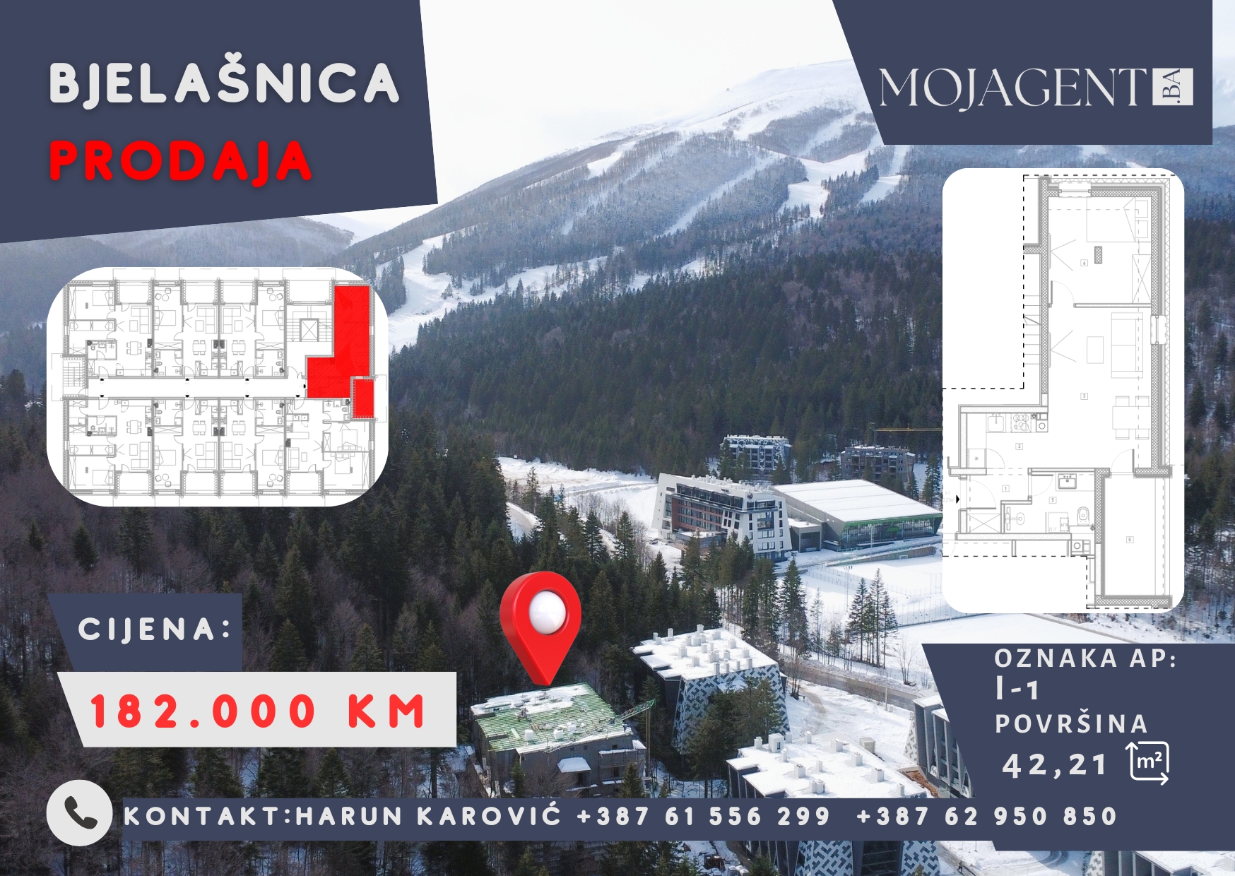 I-1 Apartman na Bjelašnici