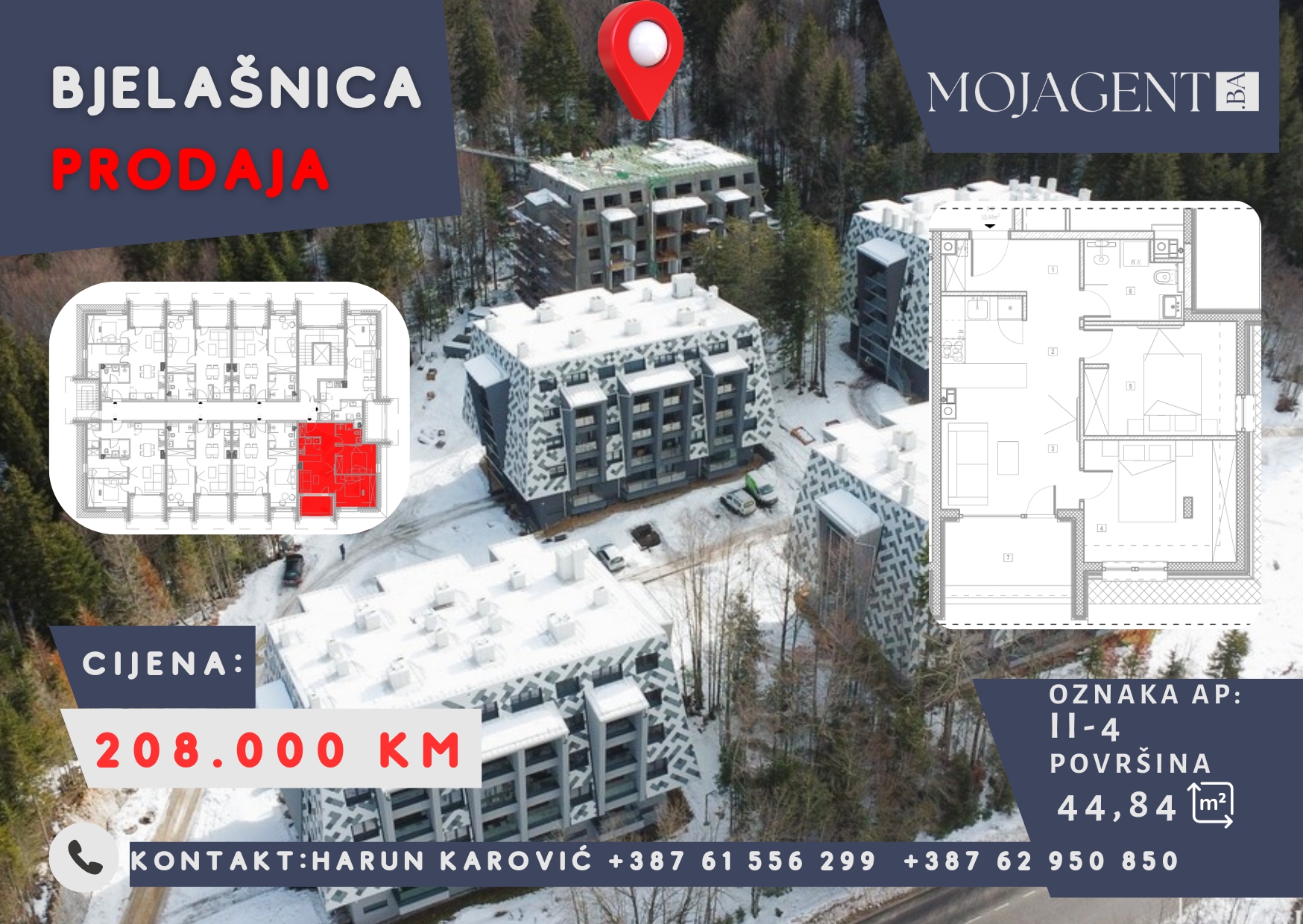II-4 Apartman na Bjelašnici