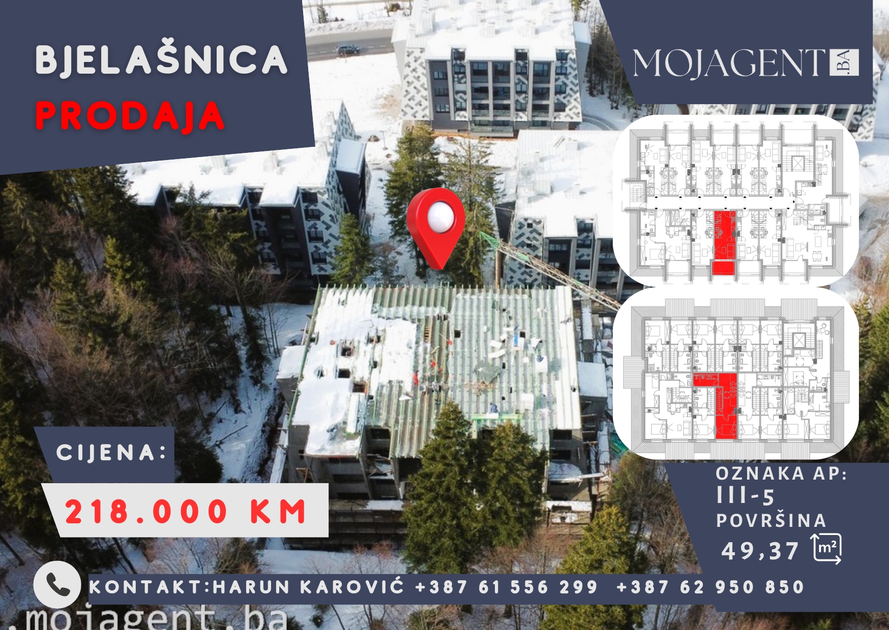 III-5 Apartman na Bjelašnici