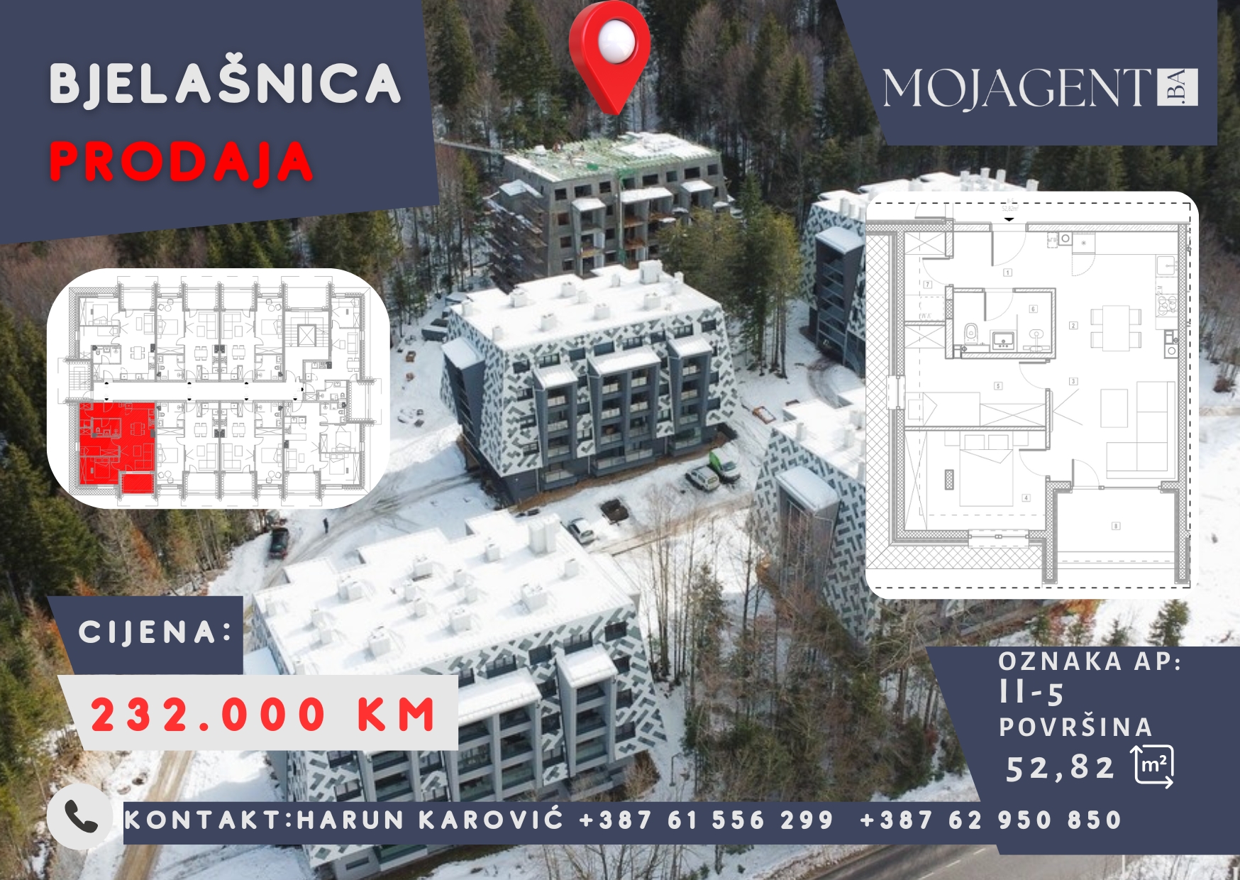 II-5 Apartman na Bjelašnici
