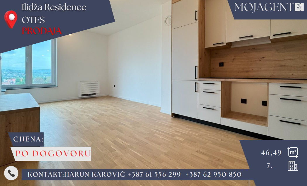 Dvosoban stan sa namještajem u novogradnji - Otes - Ilidža Residence