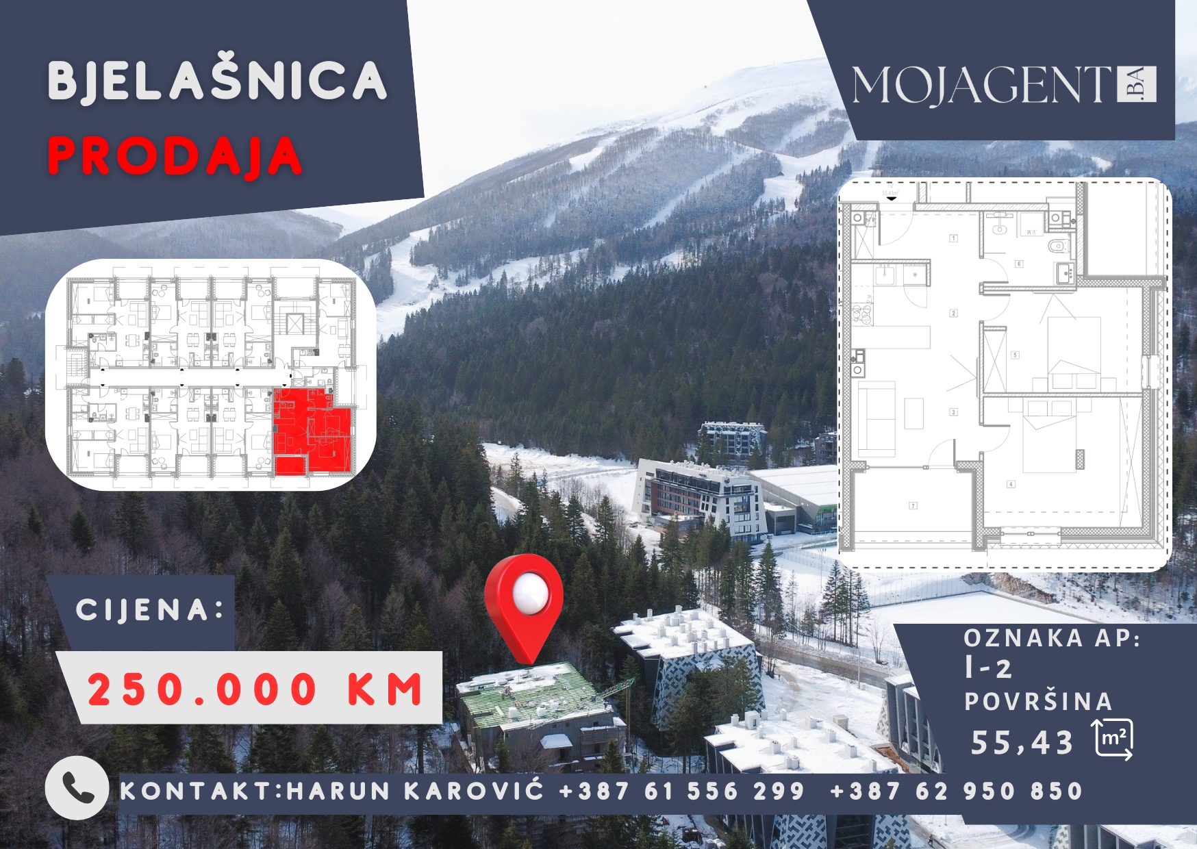 I-2 Apartman na Bjelašnici