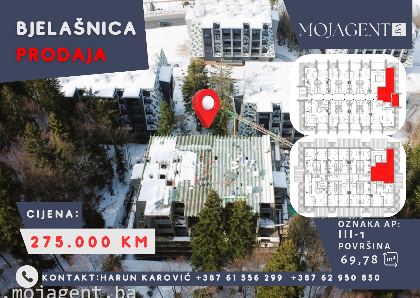 III-1 Apartman na Bjelašnici