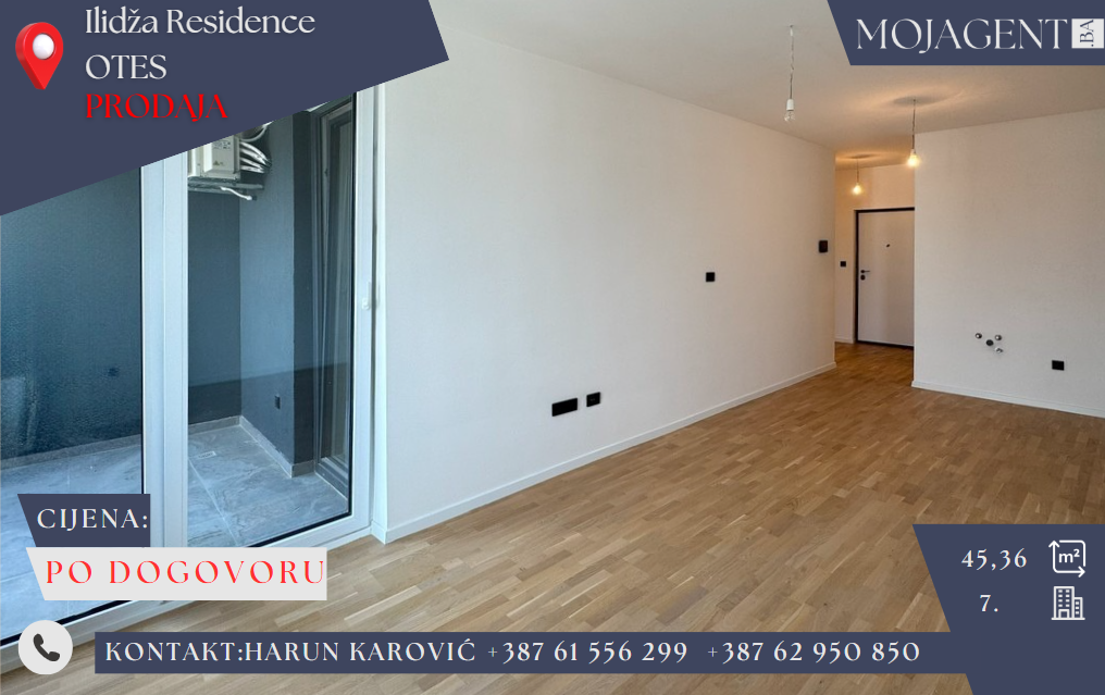 Dvosoban stan u novogradnji - Otes - Ilidža Residence