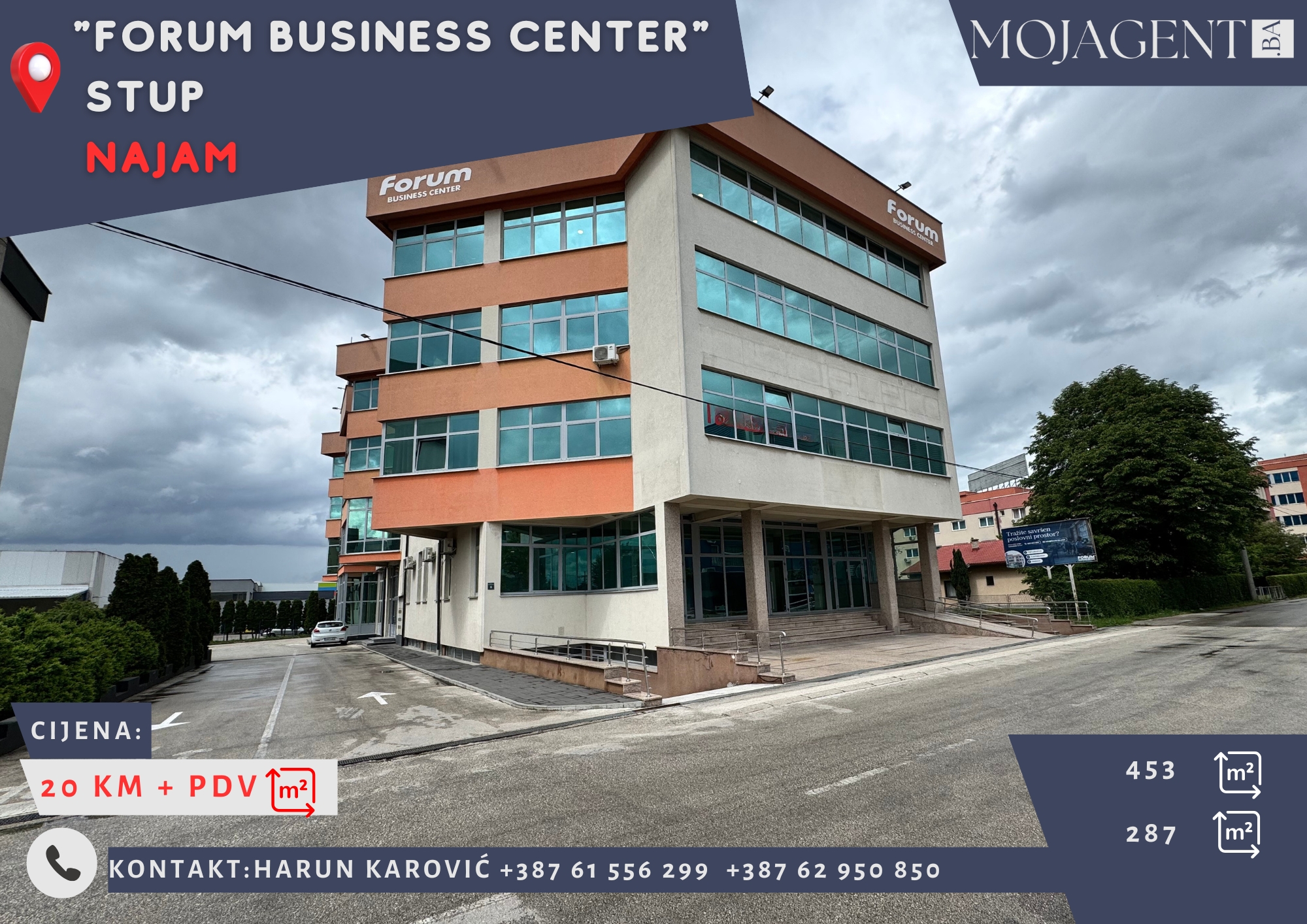 FORUM business center - STUP - NAJAM - PRIZEMLJE